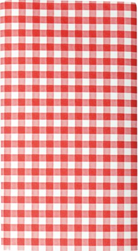 Mitteldecken Karo red – Karo rot / kariert / Muster aus Airlaid 80x80cm von Mitteldecken