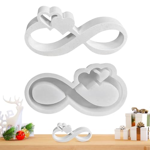 Mivanta Silikonform Weihnachten, Gießformen für Kerzenhalter und Dekorationen, Silikon Gießform, Geeignet für Beton, Gips, Harz, DIY Kreative Bastelformen Mivanta Silikonform Weihnachten, Gießformen für Kerzenhalter und Dekorationen, Silikon Gießform, Geeignet für Beton, Gips, Harz, DIY Kreative Bastelformen von Mivanta