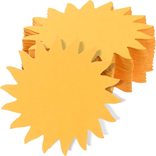 120 Stück Sonnenpapier-Ausschnitte, 10 x 10 cm von MixTeach
