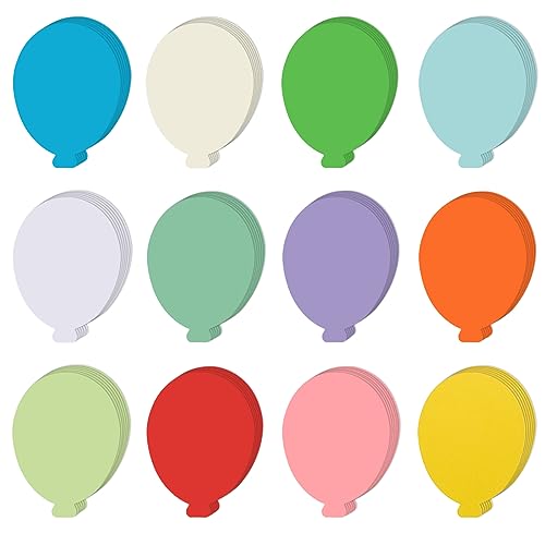 360 Stück Luftballons aus Papier, Ballonausschnitte, 9,9 cm, verschiedene Farben, gestanzte Heißluftballon-Formen für Klassenzimmer, Pinnwände, Bastelarbeiten, Party- und Bürodekoration 360 Stück Luftballons aus Papier, Ballonausschnitte, 9,9 cm, verschiedene Farben, gestanzte Heißluftballon-Formen für Klassenzimmer, Pinnwände, Bastelarbeiten, Party- und Bürodekoration von MixTeach