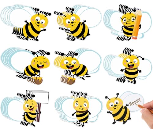 48 Stück Bumblebee Cutouts Papier von MixTeach