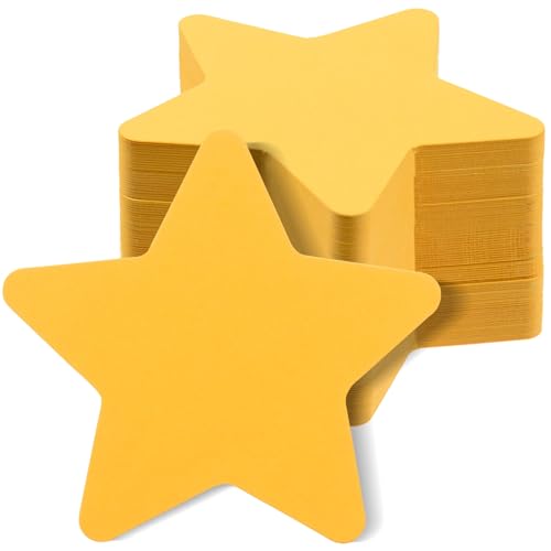 MixTeach 200 Stück goldene Sternausschnitte aus Papier, 10,2 cm, gestanzt, gelb, doppelseitig, Papierstern, Klassenzimmer, Dekoration für Pinnwand, DIY, Kinder, Schule, Bastelprojekte, Party, MixTeach 200 Stück goldene Sternausschnitte aus Papier, 10,2 cm, gestanzt, gelb, doppelseitig, Papierstern, Klassenzimmer, Dekoration für Pinnwand, DIY, Kinder, Schule, Bastelprojekte, Party, von MixTeach