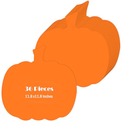 MixTeach 36 Stück große Kürbisausschnitte aus Papier, Herbst-Kürbisse, Stanzformen mit Klebepunkten für Kinder, Schule, Klassenzimmer, Pinnwand, Dekoration, Halloween, Erntedankfest, Bastelzubehör MixTeach 36 Stück große Kürbisausschnitte aus Papier, Herbst-Kürbisse, Stanzformen mit Klebepunkten für Kinder, Schule, Klassenzimmer, Pinnwand, Dekoration, Halloween, Erntedankfest, Bastelzubehör von MixTeach
