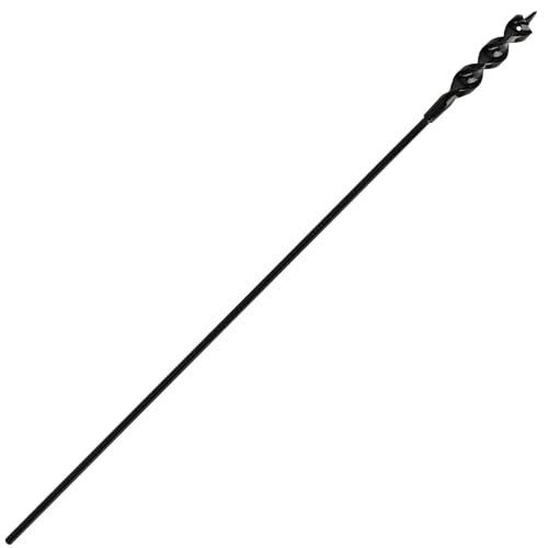 Flexibler Montagebohrer, 9/16 Zoll x 36 Zoll, flexibler Bohrer für Drahtziehen – 1/4-Zoll-Schaft von Mixiflor