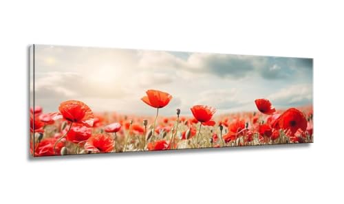 Diamond Painting Erwachsene, Diamond Painting Blume, Diamond Painting Groß xxl 30x90cm, Diamant Painting Bilder,Rot Diamond Painting Eckige Steine,DIY Diamond Painting für Home Decor Wohnzimmer MX-343 von Mixmblon