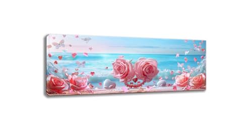 Strand Diamond Painting Erwachsene mit Diamond Painting Zubehör, Rose diamond painting groß xxl 40x120cm diamond painting set, DIY Full Round Diamond Painting Kits für Home Wall Décor Geschenk IJ-69 Strand Diamond Painting Erwachsene mit Diamond Painting Zubehör, Rose diamond painting groß xxl 40x120cm diamond painting set, DIY Full Round Diamond Painting Kits für Home Wall Décor Geschenk IJ-69 von Mixmblon