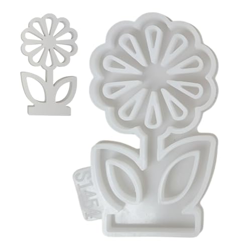 Mixnexorad Blumenformen Silicone | Blumentopf-Form Für Kunstharz Und Modelliermasse - Handwerkzeug Für Osterbasteln Und Frühlingsdekoration von Mixnexorad