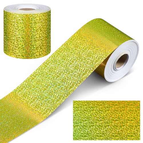 Mixweer Glitzernde Laser-Punkte, gerade Pinnwand-Bordüre, funkelnd, gerollter Rand, glänzend, dekorative Klassenzimmer-Dekoration für Kreidetafel, Schulanfang, Klassenzimmer, Büros, Gelb, holografisch Mixweer Glitzernde Laser-Punkte, gerade Pinnwand-Bordüre, funkelnd, gerollter Rand, glänzend, dekorative Klassenzimmer-Dekoration für Kreidetafel, Schulanfang, Klassenzimmer, Büros, Gelb, holografisch von Mixweer