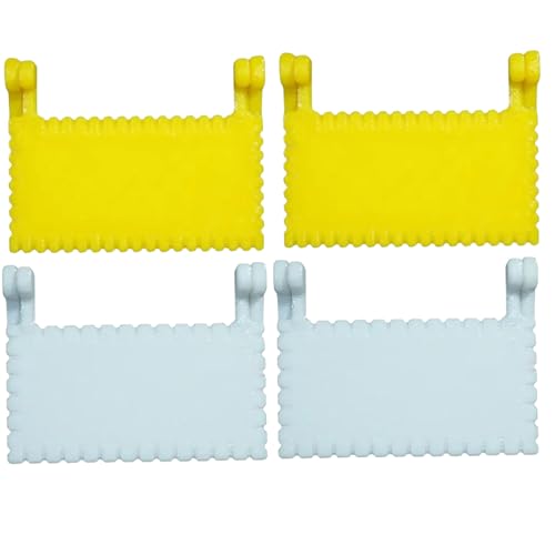 Miyanvuo Nähnaht Maßband,4 Stück Clip Kanten Quilting Führung - Messwerkzeug Nadelmaß für Nähen Sticken Kantenveredlung Quilten Miyanvuo Nähnaht Maßband,4 Stück Clip Kanten Quilting Führung - Messwerkzeug Nadelmaß für Nähen Sticken Kantenveredlung Quilten von Miyanvuo