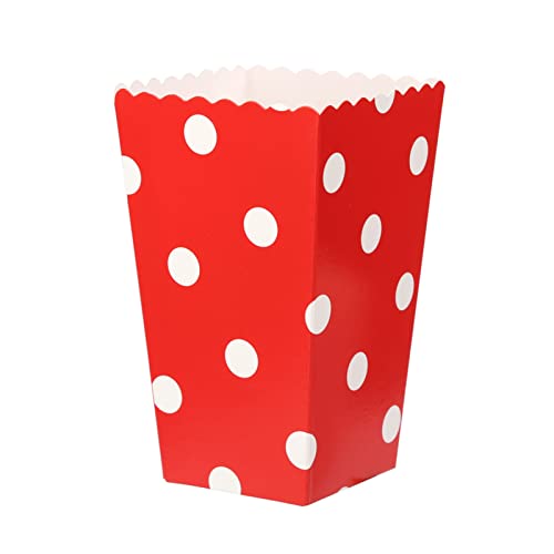 Miying 26 Stück Popcorn Boxen Rote Streifen und Punkten Popcorn Tüten Klein Popcorntüten Popcorntüten Klein Candy Tüte Papiertüten Partytüte Ideal für Kino Partys Veranstaltungen und Heimkino Miying 26 Stück Popcorn Boxen Rote Streifen und Punkten Popcorn Tüten Klein Popcorntüten Popcorntüten Klein Candy Tüte Papiertüten Partytüte Ideal für Kino Partys Veranstaltungen und Heimkino von Miying