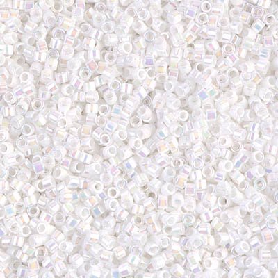 Miyuki Delica Bead 11/0 Perlen-Beutel, 50 g, Weiß Miyuki Delica Bead 11/0 Perlen-Beutel, 50 g, Weiß von Miyuki Delica