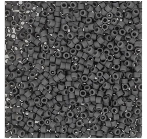 Miyuki Delica DB2409 Rocailles, 11/0, 7,2 g, Anthrazit matt Miyuki Delica DB2409 Rocailles, 11/0, 7,2 g, Anthrazit matt von Miyuki