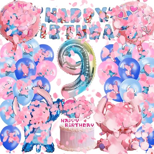 22 Stück Lio und Stitc Geburtstagsdeko 9 Jahre Junge Mädchen, Luftballons Geburtstag Set Lio und Stitc, Kindergeburtstag Ballons, Party Deko Geburtstag für Kinder 22 Stück Lio und Stitc Geburtstagsdeko 9 Jahre Junge Mädchen, Luftballons Geburtstag Set Lio und Stitc, Kindergeburtstag Ballons, Party Deko Geburtstag für Kinder von Mizijia