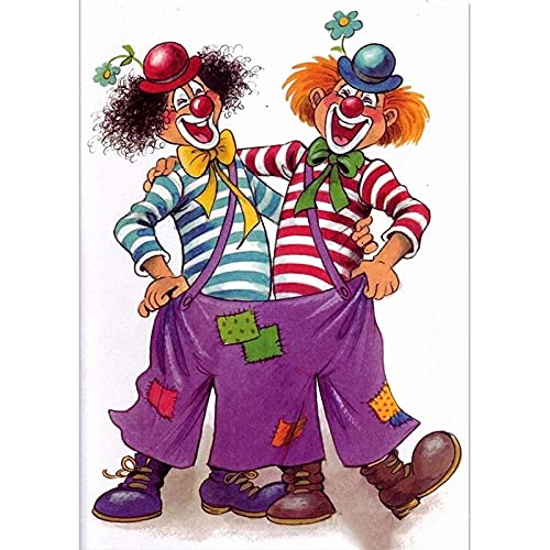 DIY 5d Diamant malerei Erwachsene Kinder Malerei Full Drill Kit Clown Diamantmalerei Stickerei runden Kristall Strassstein Diamond Painting Kunst Home Büro Schlafzimmer Wall Décor 70x90cm DIY 5d Diamant malerei Erwachsene Kinder Malerei Full Drill Kit Clown Diamantmalerei Stickerei runden Kristall Strassstein Diamond Painting Kunst Home Büro Schlafzimmer Wall Décor 70x90cm von Mkpeng