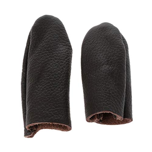 1 P Nadelfilz-Kunstleder-Protektoren, Fingerwerkzeuge für Handarbeit, Fingerlinge, klein, Nitril 1 P Nadelfilz-Kunstleder-Protektoren, Fingerwerkzeuge für Handarbeit, Fingerlinge, klein, Nitril von Mllepjdh