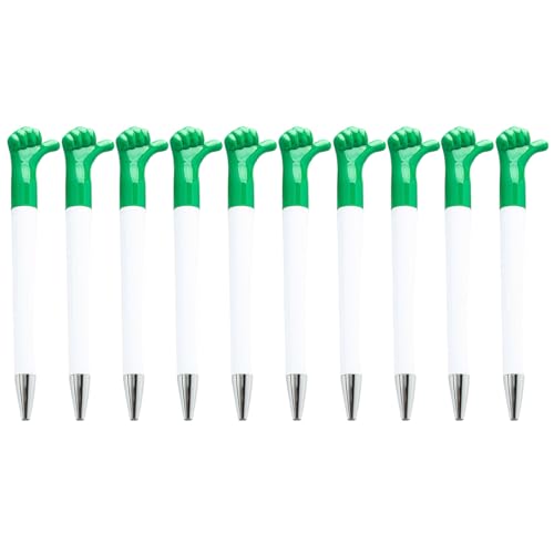 10 Stück Kugelschreiber 1,0 mm mit Daumen nach oben, Kugelschreiber für glattes Schreiben, Schul- und Bürobedarf für Mitarbeiter 10 Stück Kugelschreiber 1,0 mm mit Daumen nach oben, Kugelschreiber für glattes Schreiben, Schul- und Bürobedarf für Mitarbeiter von Mllepjdh