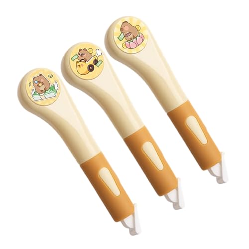 3PCS Korrekturbandrolle 6mx5mm Für Die Notiz Nachfüllbare White Out Bänder Insgesamt 18m Für Schul Und Büro Kunststoffband von Mllepjdh