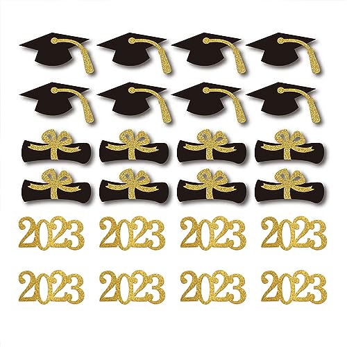 Cupcake-Topper 2023 zum Schulabschluss, Kuchendekoration, exquisites Design, für Vorspeisen, Abschlussfeier, Party, Cupcake-Topper, 48 Stück Cupcake-Topper 2023 zum Schulabschluss, Kuchendekoration, exquisites Design, für Vorspeisen, Abschlussfeier, Party, Cupcake-Topper, 48 Stück von Mllepjdh