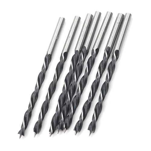 Holzbohrer-Set, 3 mm, für Holzbearbeitung, Bohrer, Karbonstahl, Holzplankenloch, Spiralbohrer, Handwerkzeug, Stärke, Holzbohrer, 10 Stück Holzbohrer-Set, 3 mm, für Holzbearbeitung, Bohrer, Karbonstahl, Holzplankenloch, Spiralbohrer, Handwerkzeug, Stärke, Holzbohrer, 10 Stück von Mllepjdh