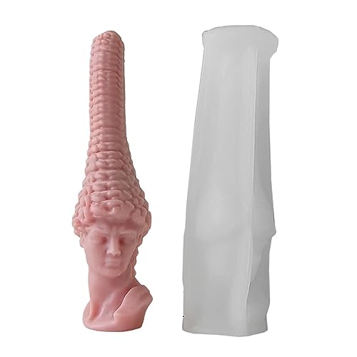 Männlicher Kopf Haar Silikonform für handgefertigte Ornamente Epoxidharz Zubehör Männlicher Kopf Haar Silikonform für handgefertigte Ornamente Epoxidharz Zubehör von Mllepjdh