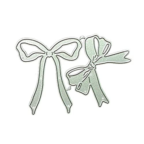 Metall-Stanzschablone mit Schleifen, für Scrapbooking, Alben, Papierkarten, Scrapbooking, Stanzformen von Mllepjdh