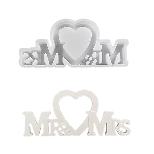 Word, dekoratives Schild, Glasform, Epoxidharz, Tischdekoration, Hochzeit, Schild Word, dekoratives Schild, Glasform, Epoxidharz, Tischdekoration, Hochzeit, Schild von Mllepjdh