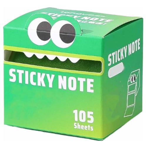 Niedliche Haftnotizen Mit Monster-Muster, Lustige Pastellfarbene Tiermotiven, 105 In Perlglanzoptik, Schul- Und Bürobedarf, Haftnotizblöcke(D) von Mlthcig