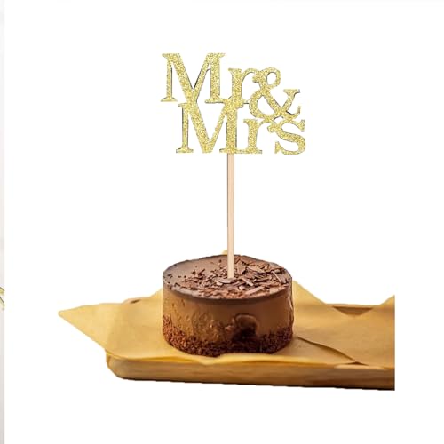 24Stück Holz Cake Topper Hochzeit, Mr und Mrs Deko Hochzeit Tortenstecker, für Hochzeit Jubiläum Verlobung Antrag, Topper Brautdusche Kuchen Dekorationen Partyzubehör 24Stück Holz Cake Topper Hochzeit, Mr und Mrs Deko Hochzeit Tortenstecker, für Hochzeit Jubiläum Verlobung Antrag, Topper Brautdusche Kuchen Dekorationen Partyzubehör von Mmgoqqt