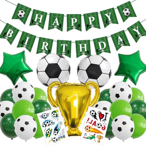 Fussball Luftballon Geburtstag Deko, Fußball Luftballon Folienballons Fussball Geburtstagsdeko Fußball Trophäe Luftballon, Für Geburtstag Party Dekoration Fussball Luftballon Geburtstag Deko, Fußball Luftballon Folienballons Fussball Geburtstagsdeko Fußball Trophäe Luftballon, Für Geburtstag Party Dekoration von Mmgoqqt