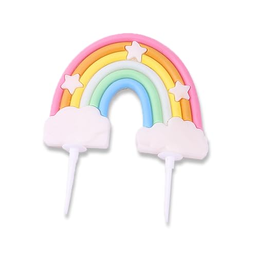 Regenbogen Cake Topper, 1 Stück Tortendeko Personalisierter Wolke Regenbogen Kuchendekoration Geburtstag Kuchendeko, Für Kinder Mädchen Junge Regenbogen Cake Topper, 1 Stück Tortendeko Personalisierter Wolke Regenbogen Kuchendekoration Geburtstag Kuchendeko, Für Kinder Mädchen Junge von Mmgoqqt