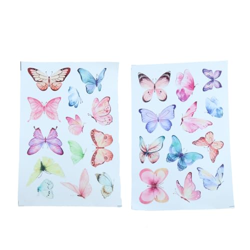 Schmetterling Mädchen Wandtattoo Blumen, 2 Stück Wandsticker Bunte Blumen Wandaufkleberr, Für Schmetterlinge Wanddeko Kinderzimmer Spielzimmer Schlafzimmer Wohnzimmer Schmetterling Mädchen Wandtattoo Blumen, 2 Stück Wandsticker Bunte Blumen Wandaufkleberr, Für Schmetterlinge Wanddeko Kinderzimmer Spielzimmer Schlafzimmer Wohnzimmer von Mmgoqqt