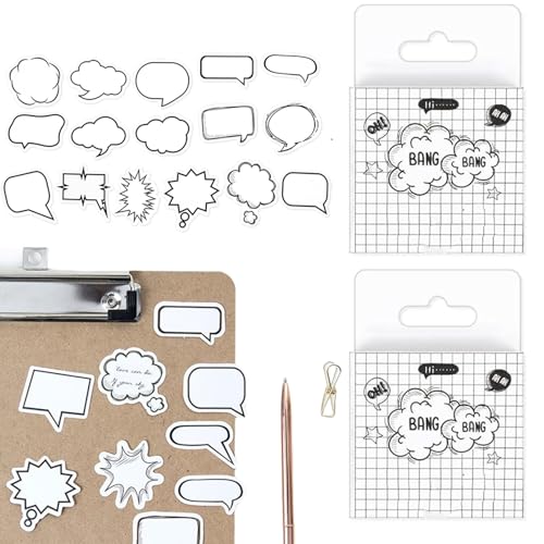 90 Stück sticker Fotoalbum Sprechblasen,Klebeetiketten zum beschriften,Namensschild Aufkleber,Dialogbox Papieraufkleber,Selbstklebende Beschriftbare aufkleber für Tagebuch,Scrapbook&Geschenkverpackung 90 Stück sticker Fotoalbum Sprechblasen,Klebeetiketten zum beschriften,Namensschild Aufkleber,Dialogbox Papieraufkleber,Selbstklebende Beschriftbare aufkleber für Tagebuch,Scrapbook&Geschenkverpackung von MniimaLuxe