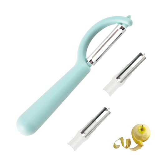 P Sparschäler für Tupper mit 2 Ersatzteile,Edelstahl Schäler für Tupperware Ersatzklingen,P-Schäler Set zum Tupper,Spargelschäler Schälmesser,Linkshänder gemüseschäler,Orangenschäler,Vegetable Peeler P Sparschäler für Tupper mit 2 Ersatzteile,Edelstahl Schäler für Tupperware Ersatzklingen,P-Schäler Set zum Tupper,Spargelschäler Schälmesser,Linkshänder gemüseschäler,Orangenschäler,Vegetable Peeler von MniimaLuxe