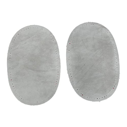 2 X Knieflicken ovale Flicken für Ellenbogen Knie Applikation Aufnäher - Grau 2 X Knieflicken ovale Flicken für Ellenbogen Knie Applikation Aufnäher - Grau von Mnixy