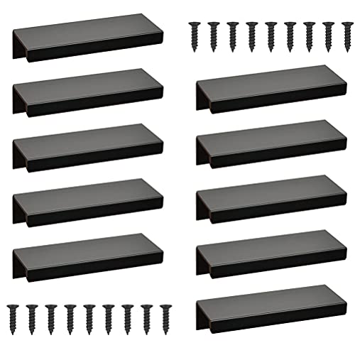 NA 10 Stück Versteckte Schrankgriffe, 80 mm Möbelgriffe Aluminiumlegierung, Küchengriffe, Türgriff, Schubladengriffe, Schwarz Schubladengriffe, Schrankgriffe Griff, Terrassentür Griffleisten Küche NA 10 Stück Versteckte Schrankgriffe, 80 mm Möbelgriffe Aluminiumlegierung, Küchengriffe, Türgriff, Schubladengriffe, Schwarz Schubladengriffe, Schrankgriffe Griff, Terrassentür Griffleisten Küche von Mnixy