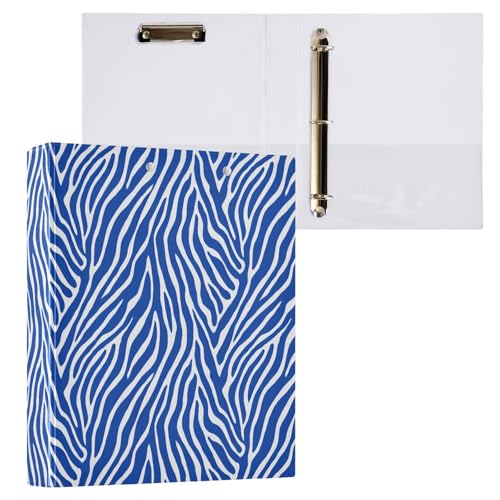 3-D-Ringbuch mit Zebramuster, A4, 1 Packung mit 200 Blatt, für Kinder, Schulbedarf, Damen, Herren, Büro 3-D-Ringbuch mit Zebramuster, A4, 1 Packung mit 200 Blatt, für Kinder, Schulbedarf, Damen, Herren, Büro von Mnsruu