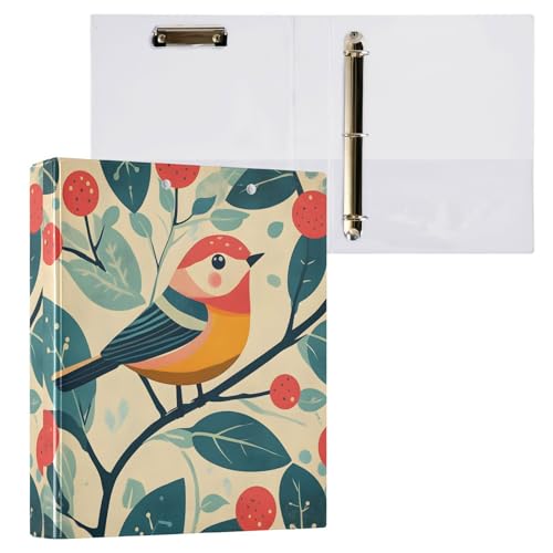 3-Ringbuch, Art Little Bird Aktenordner für 200 Blatt, Aktenaufbewahrung für Damen, Herren, Schule, Bürobedarf 3-Ringbuch, Art Little Bird Aktenordner für 200 Blatt, Aktenaufbewahrung für Damen, Herren, Schule, Bürobedarf von Mnsruu