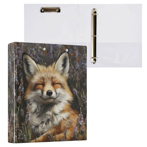 3-Ringbuch, Fox Summer Aktenordner für 200 Blatt, Aktenaufbewahrung für Damen, Herren, Schule, Bürobedarf 3-Ringbuch, Fox Summer Aktenordner für 200 Blatt, Aktenaufbewahrung für Damen, Herren, Schule, Bürobedarf von Mnsruu