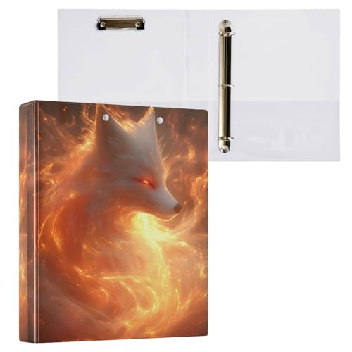 3-Ringbuch, Fuchs-Feuerdruck, Aktenordner für 200 Blatt, Aktenaufbewahrung für Damen, Herren, Schule, Bürobedarf 3-Ringbuch, Fuchs-Feuerdruck, Aktenordner für 200 Blatt, Aktenaufbewahrung für Damen, Herren, Schule, Bürobedarf von Mnsruu