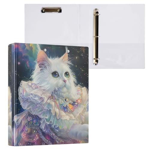 3-Ringbuch, Katze trägt einen Rock, B-Aktenordner für 200 Blatt, Aktenaufbewahrung für Damen, Herren, Schule, Bürobedarf 3-Ringbuch, Katze trägt einen Rock, B-Aktenordner für 200 Blatt, Aktenaufbewahrung für Damen, Herren, Schule, Bürobedarf von Mnsruu