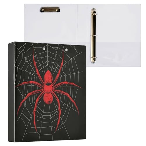 3-Ringbuch, rote Spinne, Hängeregistraturmappe für 200 Blatt, Aktenaufbewahrung für Damen, Herren, Schule, Bürobedarf 3-Ringbuch, rote Spinne, Hängeregistraturmappe für 200 Blatt, Aktenaufbewahrung für Damen, Herren, Schule, Bürobedarf von Mnsruu