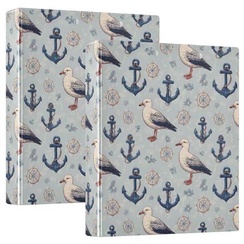 Anchor 3 D-Ringbuch mit 3 D-Ringen, A4, 2 Stück mit 200 Blatt, für Kinder, Schulbedarf, Damen, Herren, Büro Anchor 3 D-Ringbuch mit 3 D-Ringen, A4, 2 Stück mit 200 Blatt, für Kinder, Schulbedarf, Damen, Herren, Büro von Mnsruu