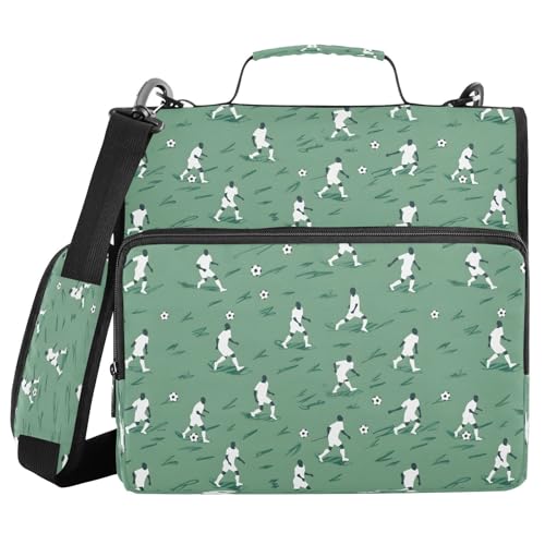 Bindertasche mit Reißverschluss, mit Griff, Schultergurt, 3-Ringbuch, Organizer für Schule, Arbeit, Büro Bindertasche mit Reißverschluss, mit Griff, Schultergurt, 3-Ringbuch, Organizer für Schule, Arbeit, Büro von Mnsruu