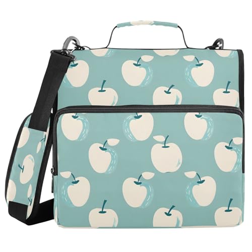 Farbige süße Obst-Reißverschlusstasche mit Griff, Schultergurt, 3-Ringbuch, Organizer für Schule, Arbeit, Büro Farbige süße Obst-Reißverschlusstasche mit Griff, Schultergurt, 3-Ringbuch, Organizer für Schule, Arbeit, Büro von Mnsruu