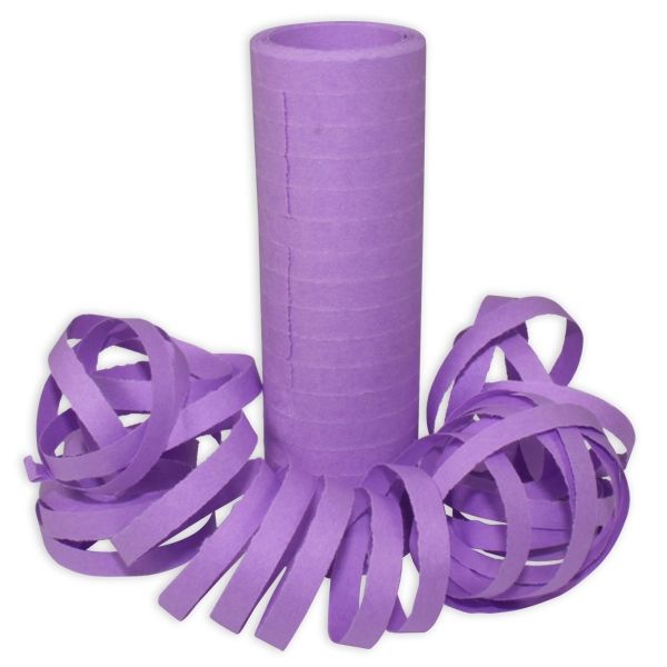 Papierschlangen lila, 1 Rolle Luftschlangen zum Dekorieren Papierschlangen lila, 1 Rolle Luftschlangen zum Dekorieren von MoRoS Onlinehandel OG