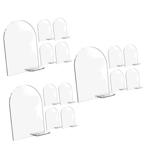 15 Sätze Transparente Tischkarten für Hochzeiten Diy Sitzplatzschilder mit Stabilen Ständern Vielseitig Einsetzbar für Events und Feiern 15 Sätze Transparente Tischkarten für Hochzeiten Diy Sitzplatzschilder mit Stabilen Ständern Vielseitig Einsetzbar für Events und Feiern von Mobestech