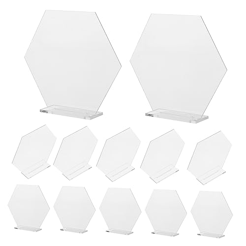 18 Stück Teiliges aus Transparenten Sitznummernschildern für Hochzeiten Diy Blanko Schilder für Tischdekoration und Kreative Projekte für Gäste und Fotorequisiten 18 Stück Teiliges aus Transparenten Sitznummernschildern für Hochzeiten Diy Blanko Schilder für Tischdekoration und Kreative Projekte für Gäste und Fotorequisiten von Mobestech