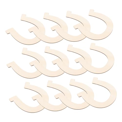 72 Stück Unvollendete Holzscheiben im Design für Diy Projekte zum Bemalen und Dekorieren für Feste und Feiertage aus Langlebigem Holzmaterial von Mobestech