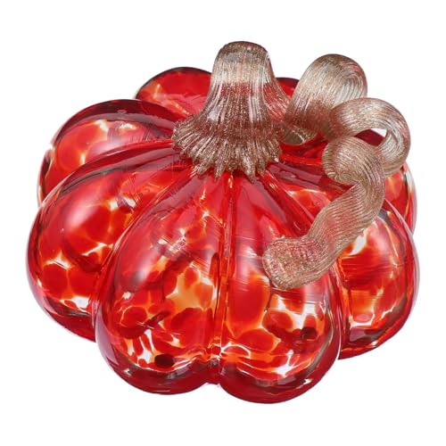 Kürbis Dekoration aus Buntem Exquisites Kürbis Ornament für Desktop für Herbst und Halloween Dekoration Langlebig von Mobestech