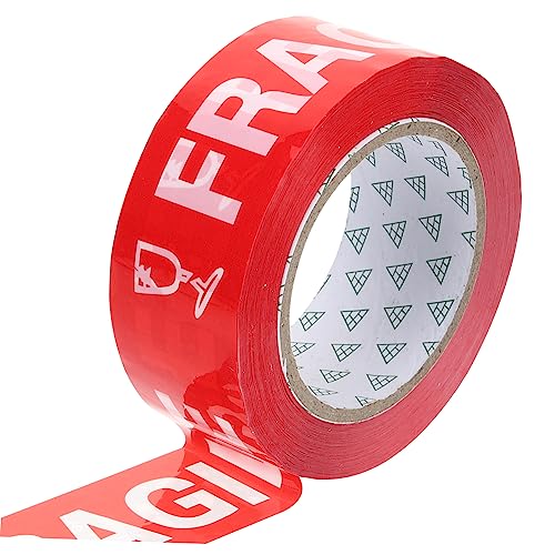 Mobestech 1 Rolle Warnband Pflege Verpackung Für Den Umzug Aufmerksamkeit Zerbrechlich Das Aufkleber Empfindliches Band Markierungsband Klebeband Etikett von Mobestech